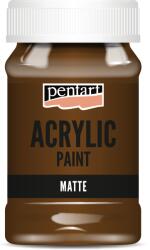 Pentart Matt akrilfesték 100 ml gesztenye 3171 (PA-1999)