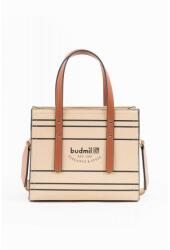 Budmil női műbőr oldaltáska, bézs (10230109-001261-0000)