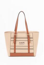 Budmil női műbőr oldaltáska, bézs (10230110-001261-0000)