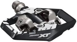 SHIMANO XT M8120 SPD MTB pedál stoplival, szürke (pár) SHIMANO Bicikli alkatrészek Kerékpár alkatrészek Kerékpár pedálok