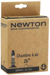 NEWTON 26 x 1.25 kerékpár belsőgumi, Presta szelep NEWTON Bicikli alkatrészek Kerékpár alkatrészek Bicikli belső gumik