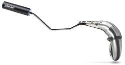 Yasuni CROSS ML kipufogó 50 köbcentis motorkerékpárhoz (BETA 50 RR 2012+, lakkozott, felső felfogatás, jobb oldali, kék hangtompító, TUB807TA-57) Yasuni Kipufogók és alkatrészeik Kipufogók Teljes kipufogó re