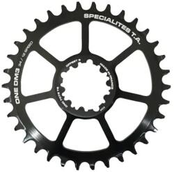 Specialites Ta DM 34 fogas MTB lánctányér SRAM GX - XX1 - X01-11-12V-hez, fekete (BOOST 3 mm eltolás) SPECIALITES TA Bicikli alkatrészek Kerékpár alkatrészek Kerékpár lánctányérok