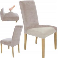  Székhuzat Hűvös Szürke Sima Velúr Rugalmas Vastag huzat (21WE_S)