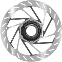 SRAM HS2 160 mm Centerlock MTB féktárcsa, ezüst, lekerekített éllel SRAM Futómű és fék alkatrészek Féktárcsák