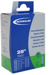 SCHWALBE (Vélo) SCHWALBE 700 x 28-45 belső gumi, autószelep (AV17), alumínium SCHWALBE (Vélo) Bicikli alkatrészek Kerékpár alkatrészek Bicikli belső gumik