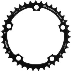 MICHE lánctányér országúti kerékpárhoz, 5 karos, 39T, Ø130 mm, középső, fekete, alumínium, 9-10 sebességes (SHIMANO típus) MICHE Bicikli alkatrészek Kerékpár alkatrészek Kerékpár lánctányérok