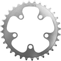 Stronglight lánckerék országúti kerékpárhoz, 5 karos, 32T, 74 mm, tripla, ezüst, alumínium 7075, 9-10 sebesség STRONGLIGHT Bicikli alkatrészek Kerékpár alkatrészek Kerékpár lánctányérok
