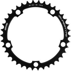 MICHE 38T 5-karos lánckerék országúti kerékpárhoz, 130 mm belső, fekete, alumínium, 9-10 sebesség (SHIMANO kompatibilis) MICHE Bicikli alkatrészek Kerékpár alkatrészek Kerékpár lánctányérok