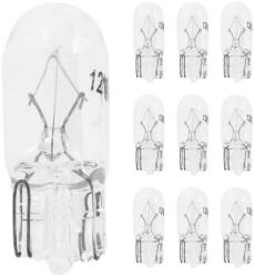 P2R P2R 12V 5W T10 W2, 1x9, 5D átlátszó izzó (irányjelzőhöz, 10 db/csomag) P2R (Motorisé) Elektronika Világítások Izzók 12V-os izzók