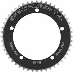 Specialites Ta 5BRA D. 144 Full Track 48 fogas fekete alumínium 7075 lánctányér, 3, 17 mm (1"1-8) lánchoz SPECIALITES TA Bicikli alkatrészek Kerékpár alkatrészek Kerékpár lánctányérok
