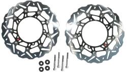 Braking SK2 Racing Wave úszó, túlméretes féktárcsa szett - 320 OKWK07 Braking Futómű és fék alkatrészek Féktárcsák