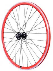 SELECTION P2R (Vélo) P2R 30 mm-es első kerék országúti/fixie/pálya kerékpárhoz, piros SELECTION P2R (Vélo) Bicikli alkatrészek Kerékpár alkatrészek Kerékpár kerekek