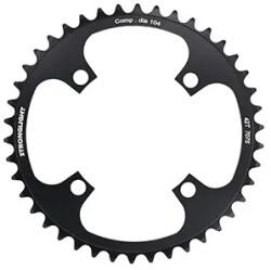 Stronglight 7075 lánckerék e-bike-hoz, 42T, Ø104 mm, fekete, alumínium, 4 karos (Bosch 1. és 3. generáció, kompatibilis Brose Spider 181123) STRONGLIGHT Bicikli alkatrészek Kerékpár alkatrészek Kerékpár lánctányé
