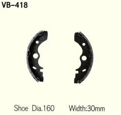 Wesrah VB-418 fékpofa Wesrah Futómű és fék alkatrészek Fékpofák (dobfék)