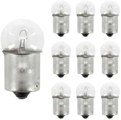 P2R P2R standard izzó 12V 10W BAU15s foglalat RY10W szabvány, fehér (irányjelző), eltolható zsírozott bütykökkel (10 db/doboz) P2R (Motorisé) Elektronika Világítások Izzók 12V-os izzók