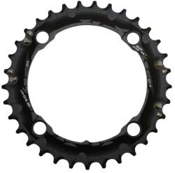 SRAM MTB lánckerék Ø104, 4 karos, dupla vagy tripla hajtáshoz, 33 fog, 10 sebességes, fekete (3x10-hez) SRAM Bicikli alkatrészek Kerékpár alkatrészek Kerékpár lánctányérok