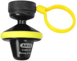 ABUS ABUS GRANIT VICTORY XPLUS III 68 Roll-Up tárcsazár, 14 mm átmérő, fekete-sárga, SRA osztály ABUS (Motorisé) Bicikli alkatrészek Kerékpáros kiegészítők Biciklizárak