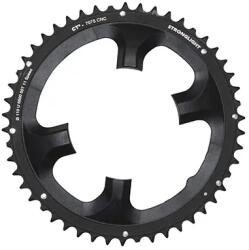 Stronglight CT2 ULTEGRA 6800 50T lánctányér, 110 mm, 4 kar, külső, fekete, 11 sebességes országúti kerékpárhoz STRONGLIGHT Bicikli alkatrészek Kerékpár alkatrészek Kerékpár lánctányérok
