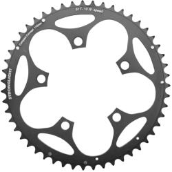 Stronglight Külső lánctányér országúti kerékpárhoz, 5 karos, 51T, 110 mm, fekete, Dural (SHIMANO 8-9 sebességhez) STRONGLIGHT Bicikli alkatrészek Kerékpár alkatrészek Kerékpár lánctányérok