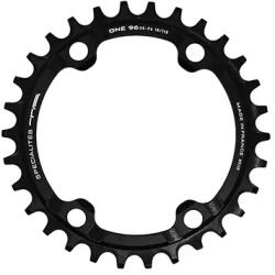 Specialites Ta ONE 32T 4 karos MTB lánctányér, matt fekete alumínium - Shimano SLX7000, XT8000, XTR9000 10/11/12 sebességhez (kivéve Shimano 12 sebességes lánc) SPECIALITES TA Bicikli alkatrészek Kerékpár alkatrésze