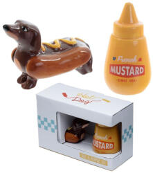  Só-Bors Szett - Hot Dog Kutya és Mustár - Fast Food (SP60)