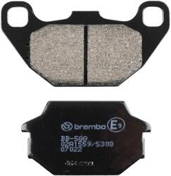 BREMBO Fékpofa Kymco 50 Agility 2006-2015 4T 16" első kerékhez, 125 People 2001-2009 első kerékhez, SYM 125 Joyride 2001-2006 hátsó kerékhez, 125 HD 2004-2010 első kerékhez (karbon-kerámia, robogó) - 07022 B