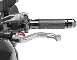 Puig SHORT CLUTCH LEVER 16C/EZÜST váltókar C/PIROS Puig Erőátviteli alkatrészek Kuplungok és alkatrészeik Kuplungkarok