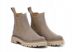 Butdam Vastag talpú velúr bot Bézs Butdam Wos 38 (WOS1 zamsz beż)