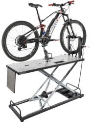 Officine Parolin AGILIS elektromos kerékpár-emelő akkumulátorral (kormányrögzítő nélkül, cikkszám: 149840), ideális e-bike és fat bike szereléshez OFFICINE PAROLIN Műhely felszerelések, eszközök Emelők