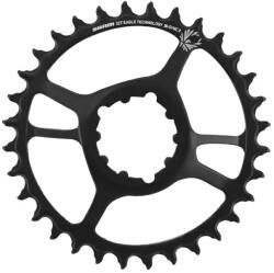 SRAM VAE-E-Bike Direct Mount X-SYNC2 11-12 sebességes acél lánctányér, 32 fog, fekete, Boost, 6 mm offset SRAM Bicikli alkatrészek Kerékpár alkatrészek Kerékpár lánctányérok