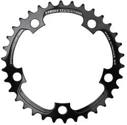Specialites Ta 7075 ZELITO Shimano 9-10 sebességes 5 karos 30T lánctányér, belső, fekete, alumínium SPECIALITES TA Bicikli alkatrészek Kerékpár alkatrészek Kerékpár lánctányérok