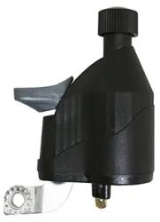 MARWI Bal oldali dinamó, fekete, nylon kupakkal MARWI Bicikli alkatrészek Kerékpáros kiegészítők Kerékpár világítások és visszaverők