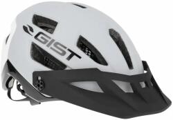 Gist KOP LIGHT szürke MTB felnőtt sisak, In-Mold, 56-62 cm, 3 állásban állítható napellenzővel, FIT-SYSTEM (dobozban) GIST Bicikli alkatrészek Kerékpáros ruházat Kerékpáros sisakok