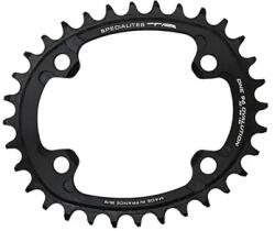 Specialites Ta ONE 96 ovális lánctányér MTB-hez, 4 karos, 32T, matt fekete, Shimano SLX7000/XT8000/XTR9000 10-11-12 sebességhez (kivéve Shimano 12 sebességes lánc) SPECIALITES TA Bicikli alkatrészek Kerékpár alkatré