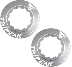 TRIPEAK Center Lock tárcsához rögzítő anya alumínium, ultrakönnyű 7g ezüst (párban) TRIPEAK Bicikli alkatrészek Kerékpár alkatrészek Kerékpár kerekek