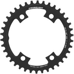 Stronglight CT2 38 fogas lánctányér gravel kerékpárhoz, 4 karos, Ø110, fekete, SHIMANO ULTEGRA 6800, DURA-ACE 9000, 105 5800, 11 sebességes kompatibilis STRONGLIGHT Bicikli alkatrészek Kerékpár alkatrészek Kerékp