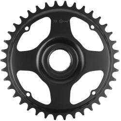 Esjot VAE-E-Bike Direct Mount lánctányér Panasonichoz, 38 fogas, mono, fekete acél (Generation X0) Esjot Bicikli alkatrészek Kerékpár alkatrészek Kerékpár lánctányérok