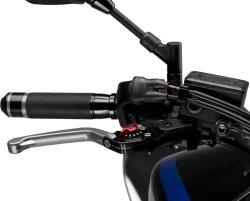 Puig 3.0. összecsukható fékkar ezüst, választó piros Puig Futómű és fék alkatrészek Fékkarok