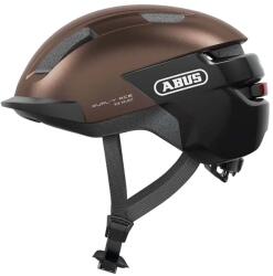 ABUS ABUS PURL-Y ACE felnőtt kerékpáros sisak barna, beépített világítással, M méret (54-58 cm), tekerőgombos állítás ABUS (Vélo) Bicikli alkatrészek Kerékpáros ruházat Kerékpáros sisakok