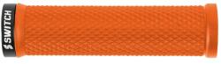 SWITCH FLOW Lock-On narancssárga fluoreszkáló markolat MTB/Urban kerékpárhoz (pár) SWITCH Bicikli alkatrészek Kerékpár alkatrészek Kerékpár kormányszalagok és markolatok