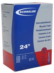 SCHWALBE (Vélo) SCHWALBE 24" (600 x 28-35A) kerékpár belső gumi, Presta szelep, alumínium (47-507-től 37-541-ig) (SV9) SCHWALBE (Vélo) Bicikli alkatrészek Kerékpár alkatrészek Bicikli belső gumik