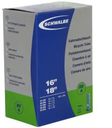 SCHWALBE (Vélo) SCHWALBE belső gumi kerékpárhoz 16 x 1 3/8 és 18 x 1.35, Schrader szelep (37-340-35-355) SCHWALBE (Vélo) Bicikli alkatrészek Kerékpár alkatrészek Bicikli belső gumik