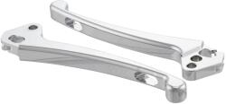 SIP Style Sport kuplung- és fékkar szett, bal és jobb, Lambretta 125 LI 3°/Special/GP/DL/150/LI 3°/Special/SX/GP/175 modellekhez, krómozott alumínium, CNC SIP Style Erőátviteli alkatrészek Kuplungok és alkatrés