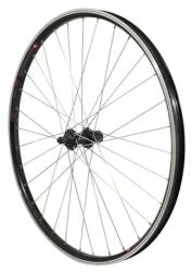 VELOX KARGO 700x35 trekking hátsó kerék, e-bike, alumínium, fekete, duplafalú, SHIMANO TX500 agy, 9-8 sebességes kazettához (megerősített) VELOX Bicikli alkatrészek Kerékpár alkatrészek Kerékpár kerekek