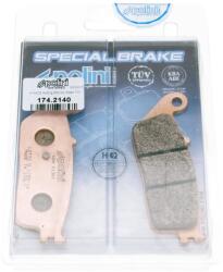 Polini szinter fékbetét - Kymco Xciting 400i, Daelim, Kawasaki Polini Futómű és fék alkatrészek Fékbetétek (tárcsafék)