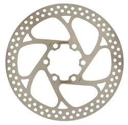 NEWTON BRAKCO féktárcsa országúti és MTB kerékpárhoz, 6 furatos, 140 mm, ezüst (lekerekített él a biztonságért), Shimano kompatibilis NEWTON Futómű és fék alkatrészek Féktárcsák