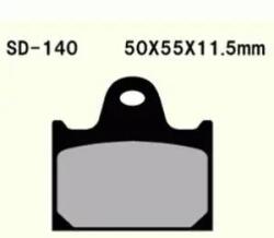 Wesrah VD-140 fékbetét Wesrah Futómű és fék alkatrészek Fékbetétek (tárcsafék)
