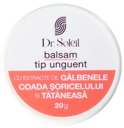 Dr. Soleil Balsam tip unguent cu extracte de Gălbenele, Coada Șoricelului și Tătăneasă Dr. Soleil, 20g