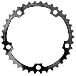 Specialites Ta 5 karos 38T 130 mm belső lánctányér országúti kerékpárhoz, alumínium, fekete, 7075 TA Alize (SHIMANO típus) 8-9-10 sebességhez SPECIALITES TA Bicikli alkatrészek Kerékpár alkatrészek Kerékpár lánctány